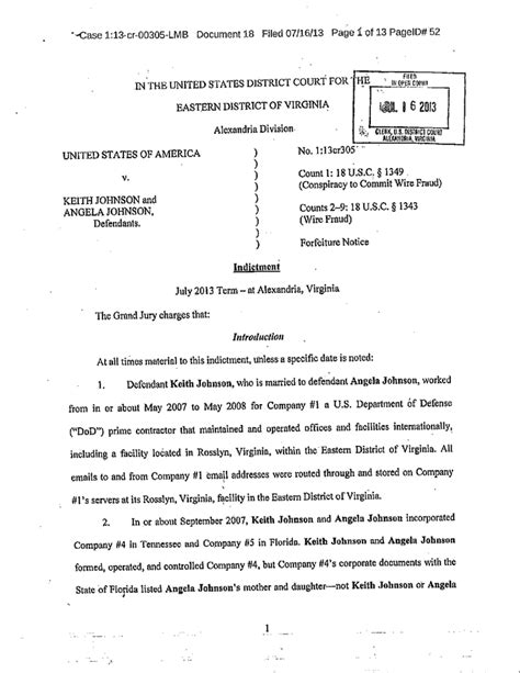 <b>Indictment</b> is a document that is handed down by what's called a Grand Jury. . Federal indictments in virginia